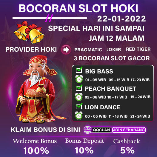 Bocoran Slot Hoki Hari Ini