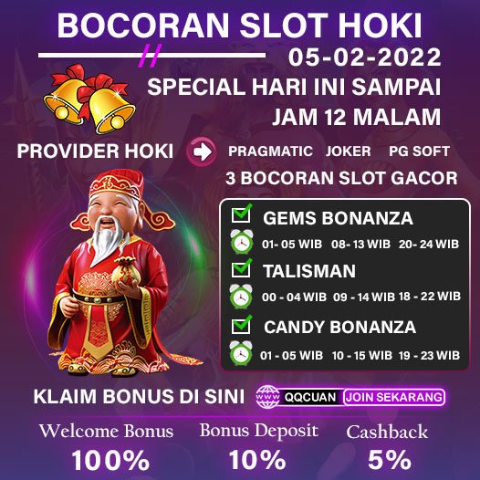 Bocoran Slot Hoki Hari Ini