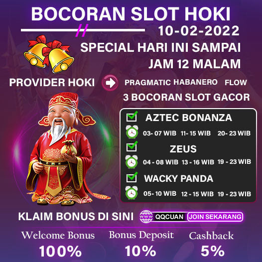 Bocoran Slot Hoki Hari Ini