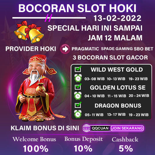 Bocoran Slot Hoki Hari Ini