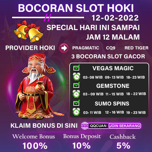 Bocoran Slot Hoki Hari Ini