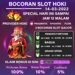 Bocoran Slot Hoki Hari Ini QQCuan Tanggal 14 Mar 2022